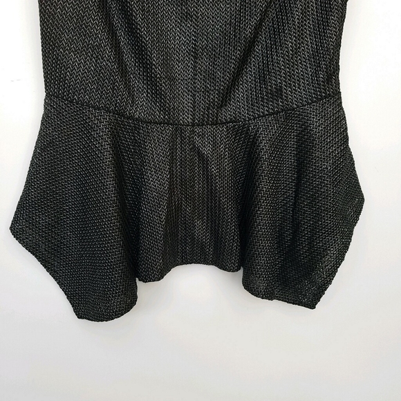 NWT Fashion Designer Alberto MAKALI Peplum Tank Top Sz 8 - Picture 12 of 13